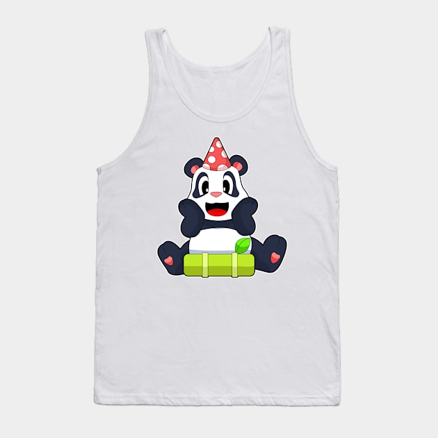 Panda Party Birthday present Tank Top by Markus Schnabel